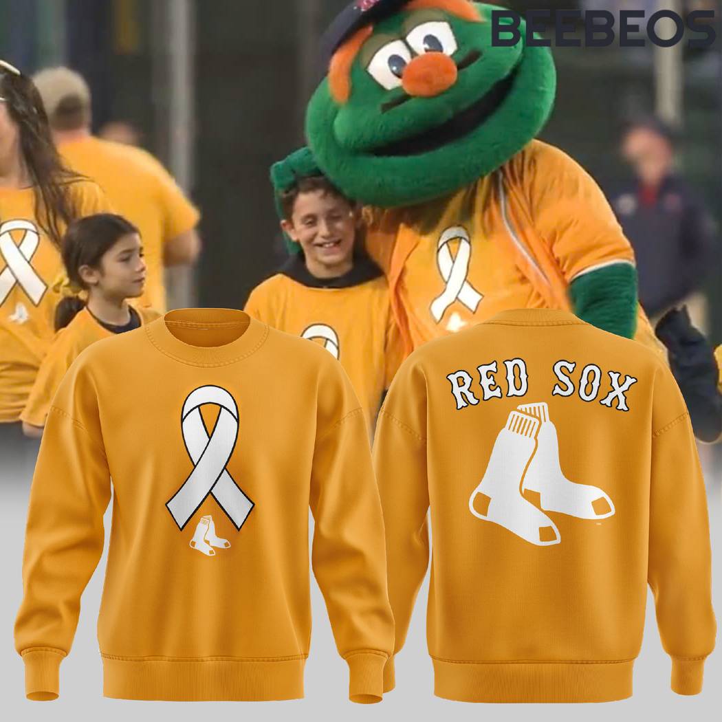 Boston Red Sox Honoring Childhood Cancer Awareness Month Sweatshirt