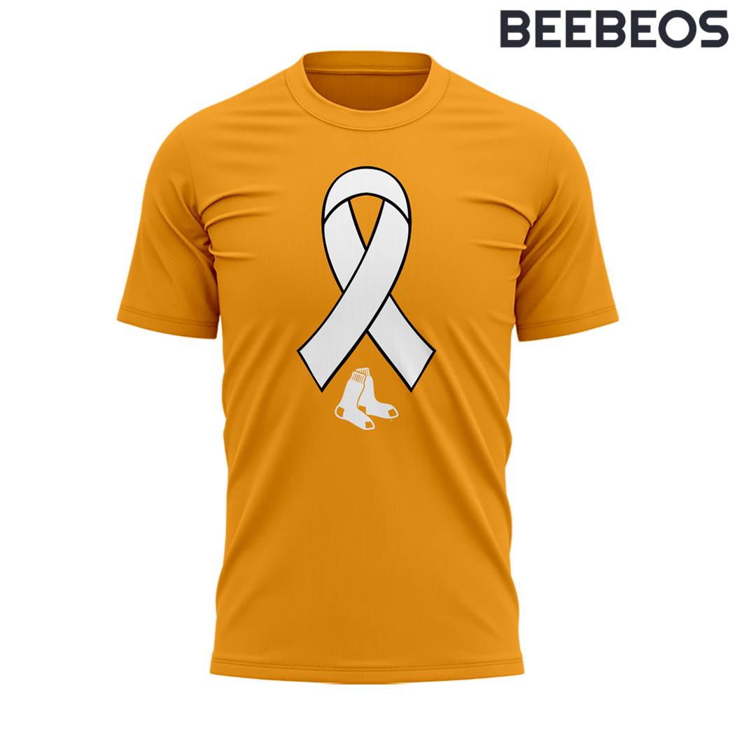 Boston Red Sox Honoring Childhood Cancer Awareness Month Tee