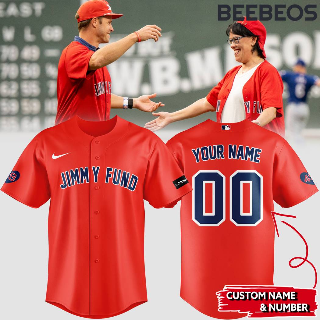 Boston Red Sox Jimmy Fund Baseball Jersey