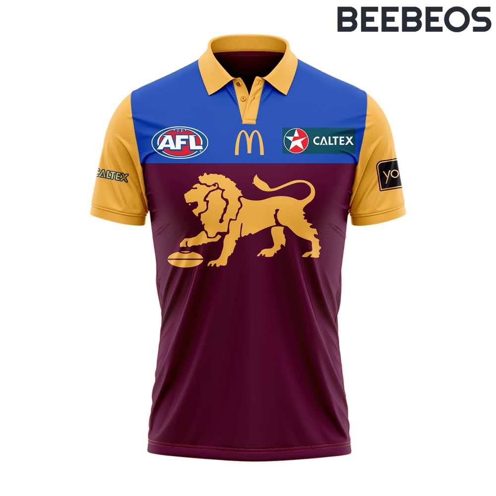 Brisbane Lions Premiers AFL 2024 Polo Shirt