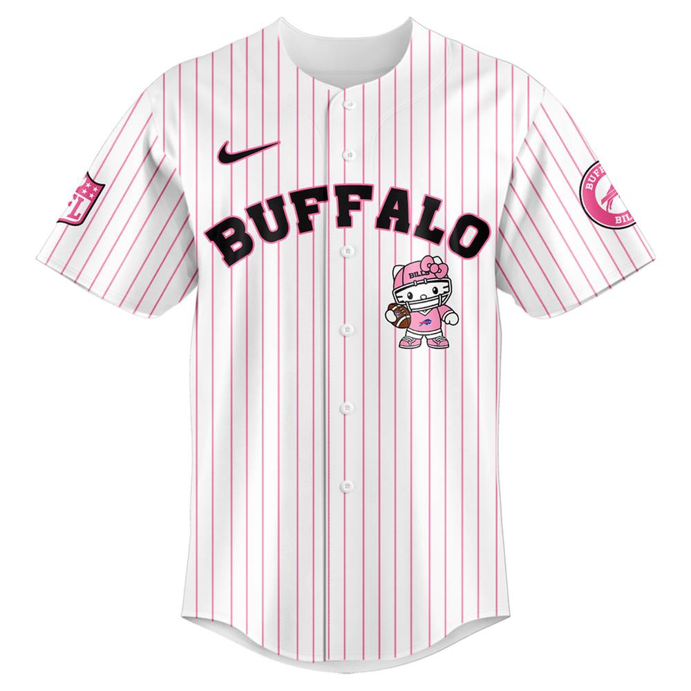 Buffalo Bills NFL Hello Kitty Stripes Jersey