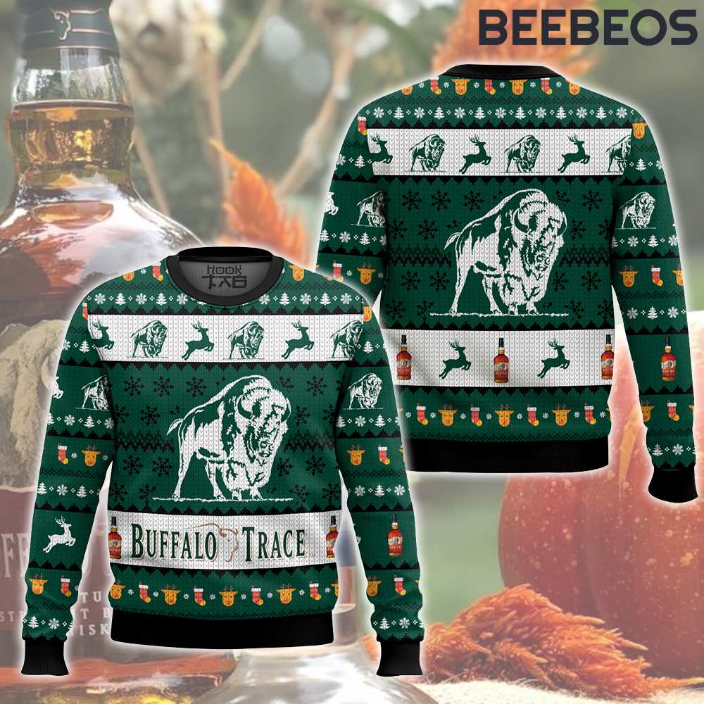 Buffalo Trace Ugly Christmas Sweater