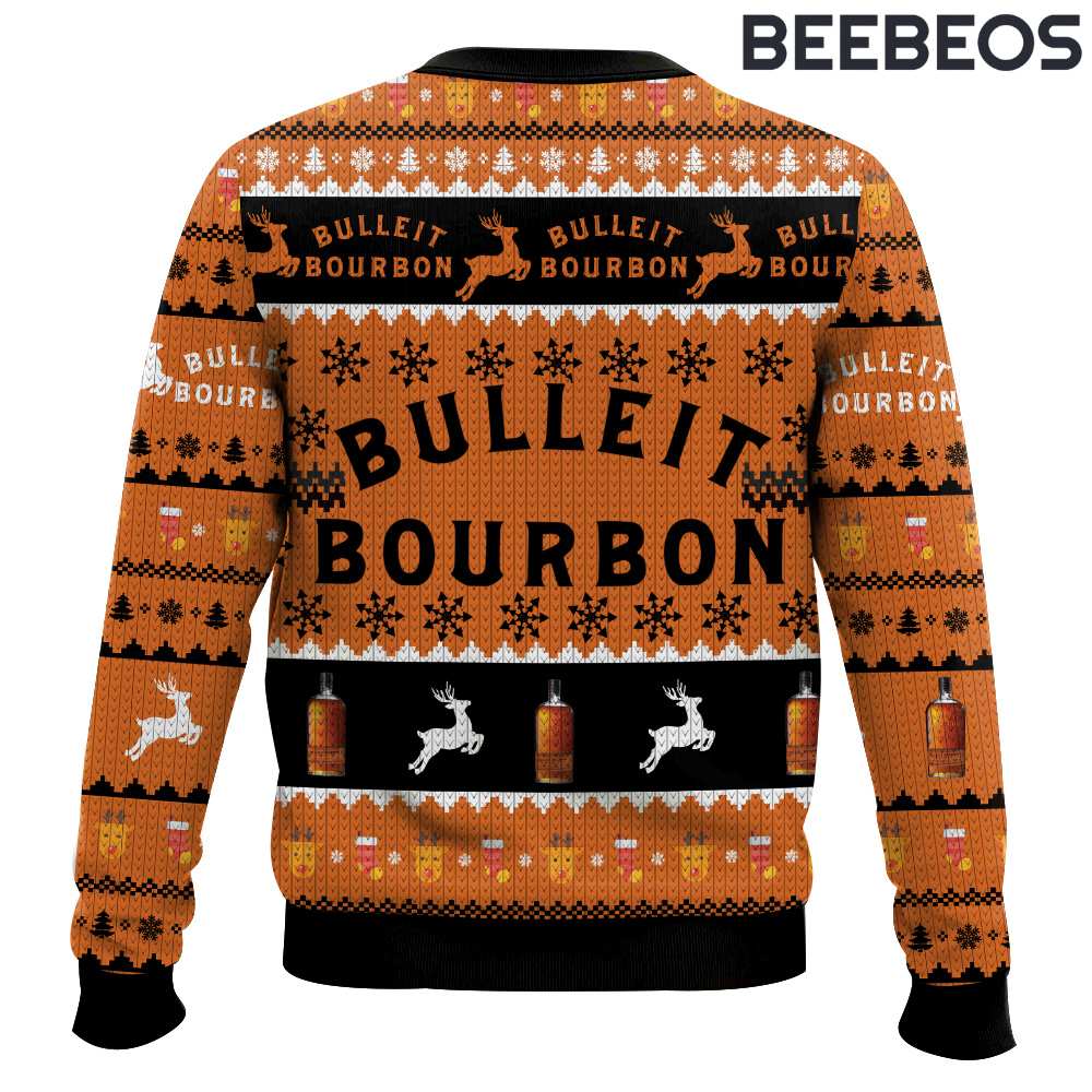 Bulleit Bourbon Ugly Christmas Sweater