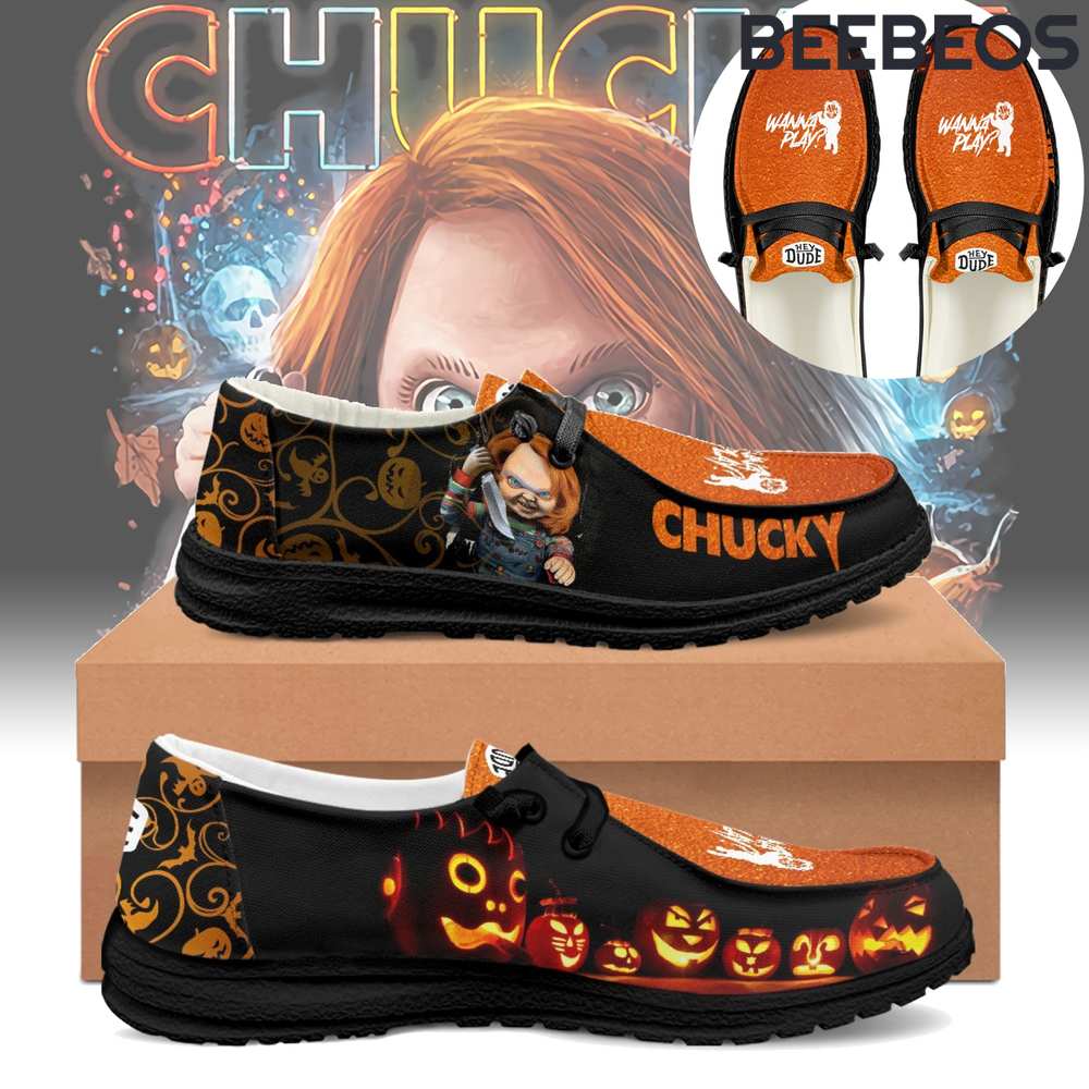 Chucky Halloween HD Shoes