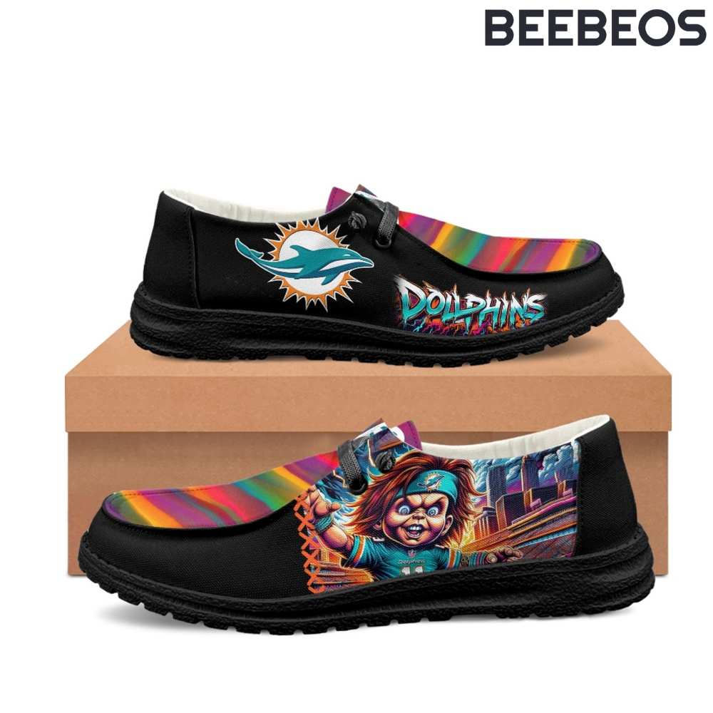 Chucky x Miami Dolphins HD Shoes