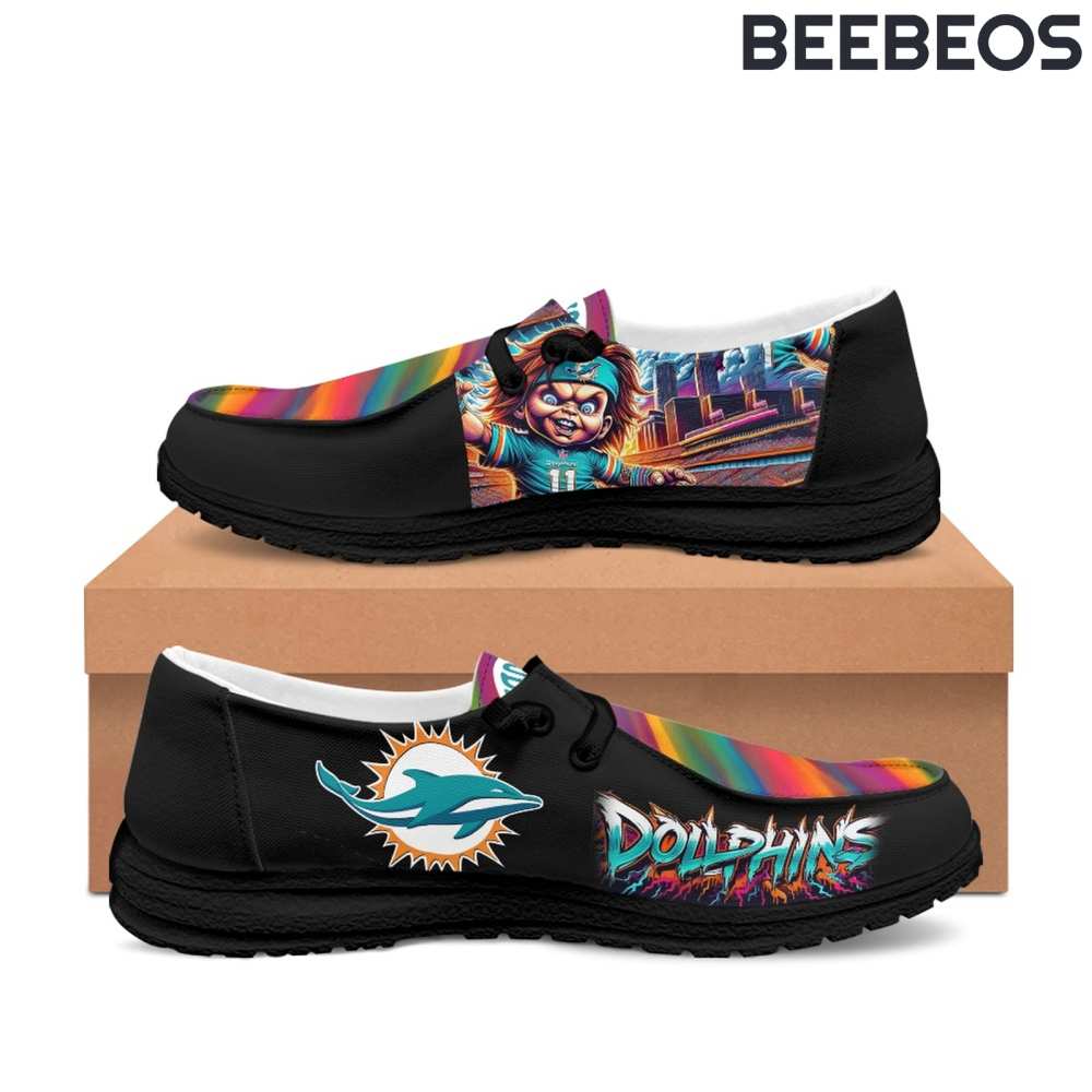 Chucky x Miami Dolphins HD Shoes