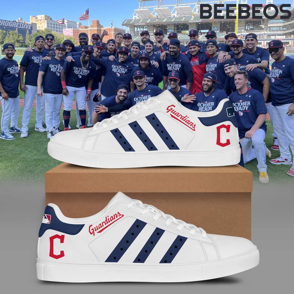 Cleveland Guardians AL Central Champs 2024 Stan Smith Shoes