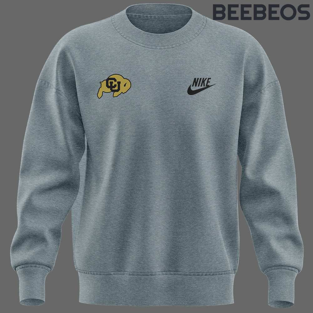 Coach Prime Colorado Buffaloes Football Grey Sweatshirt