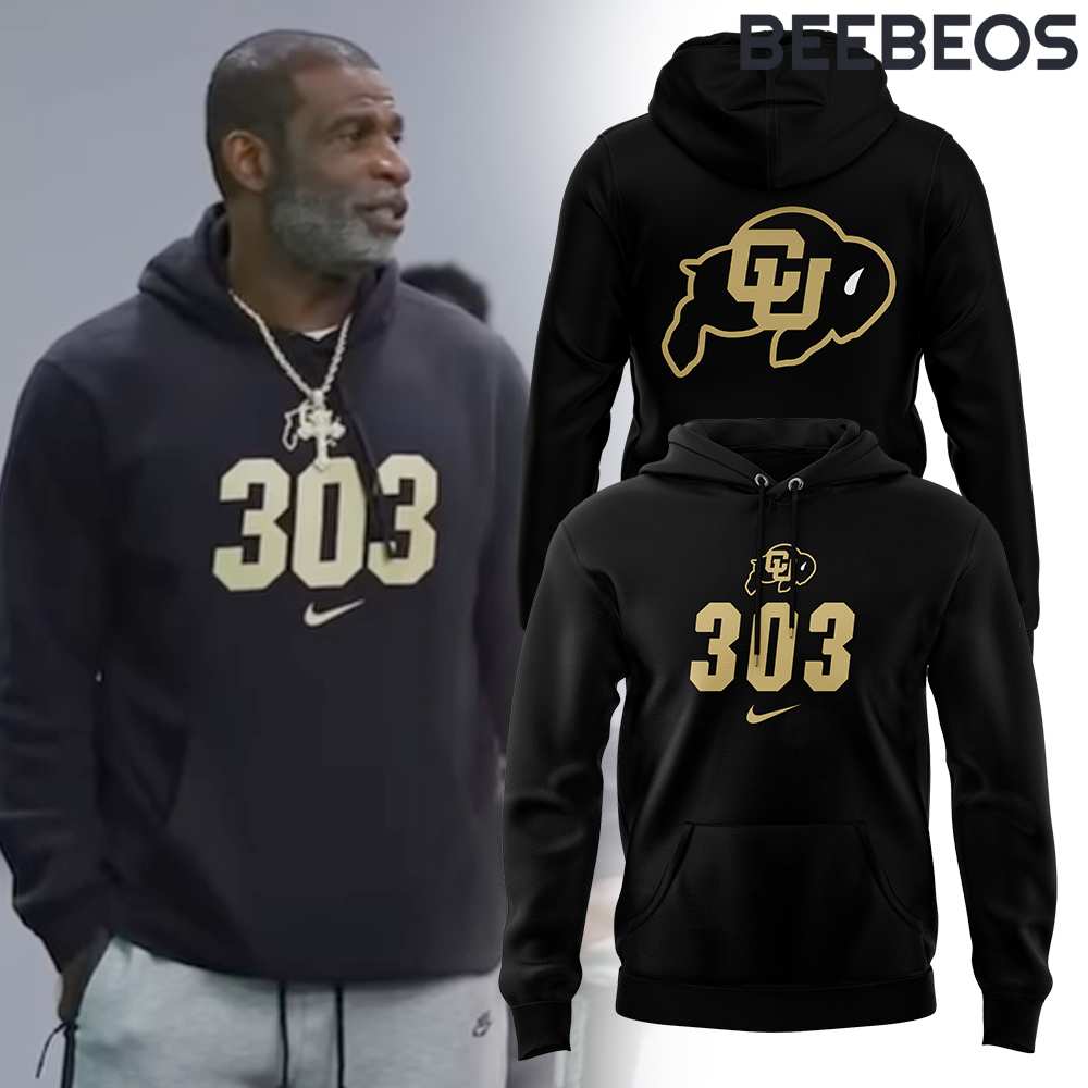 Colorado Buffaloes Deion Sanders Black Hoodie