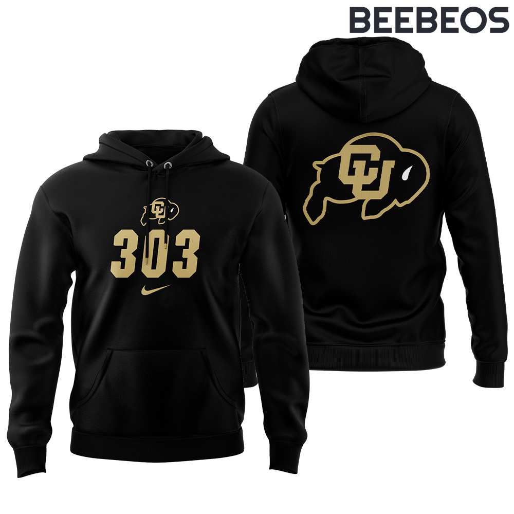 Colorado Buffaloes Deion Sanders Black Hoodie