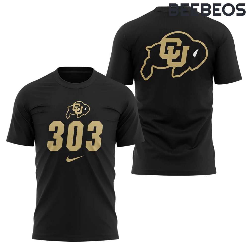 Colorado Buffaloes Deion Sanders Black Tee