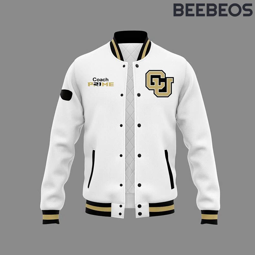 Colorado Buffaloes Football Coach Prime Baseball Jacket