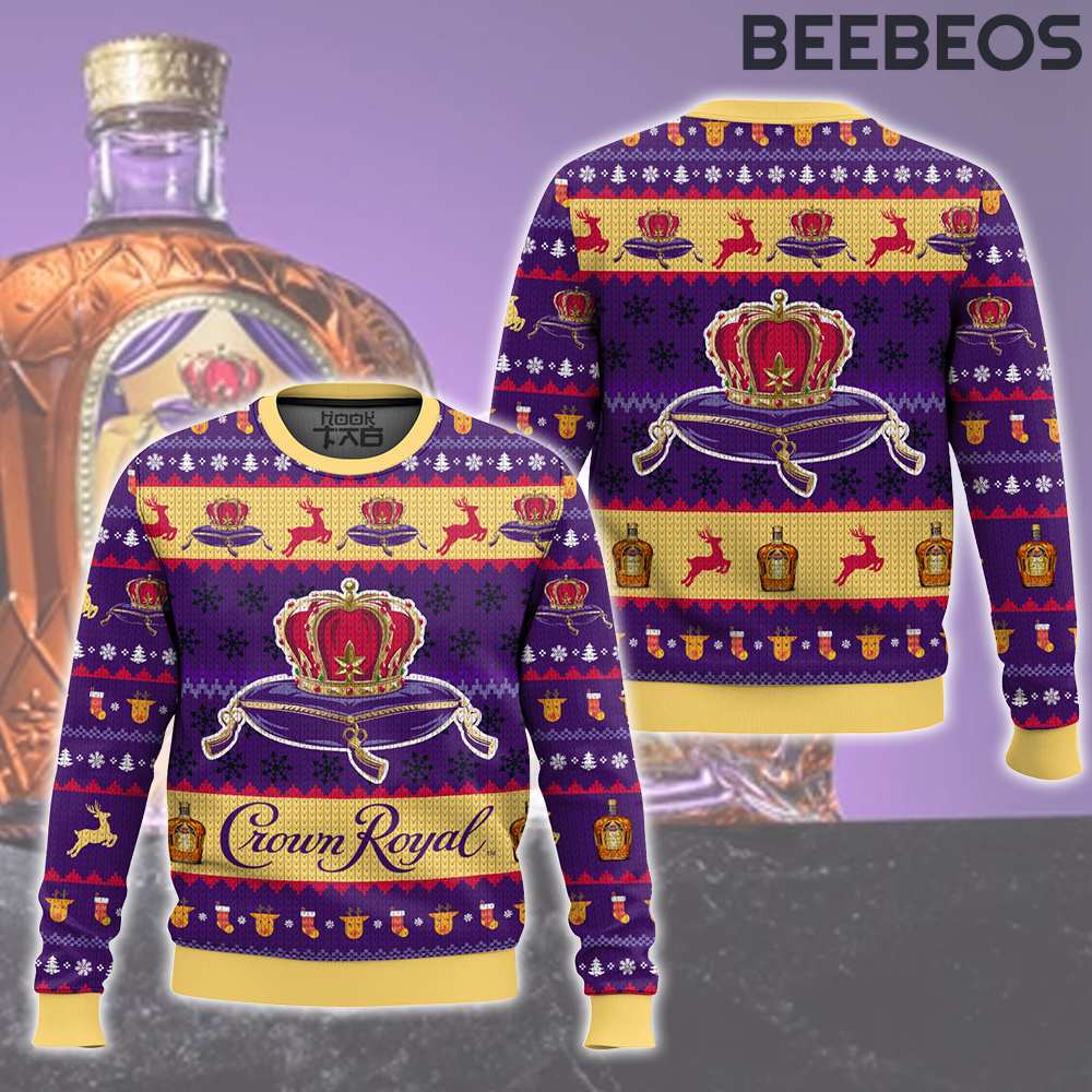 Crown Royal Ugly Christmas Sweater