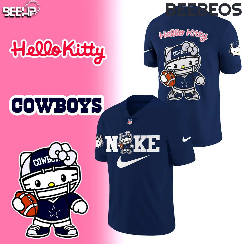 Dallas Cowboys NFL Hello Kitty Football Jersey