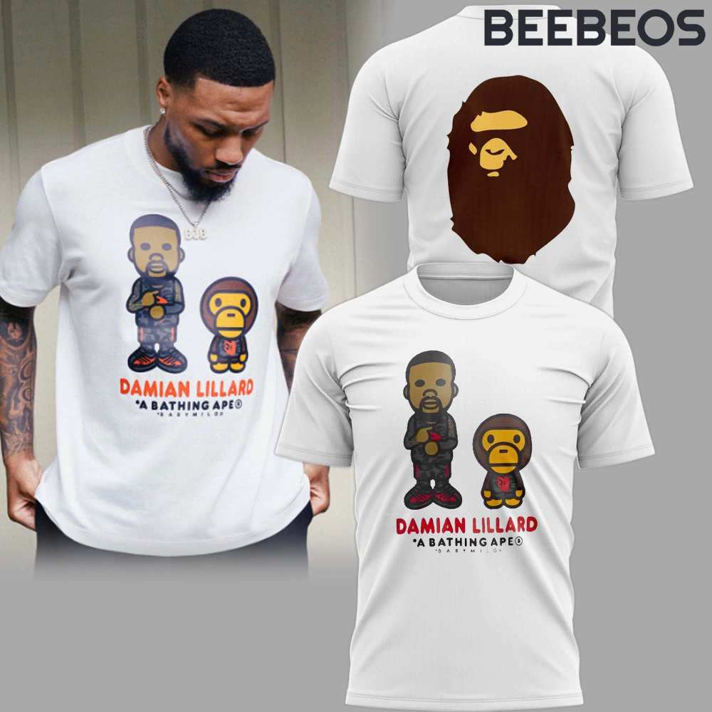 Damian Lillard x Bape Tee