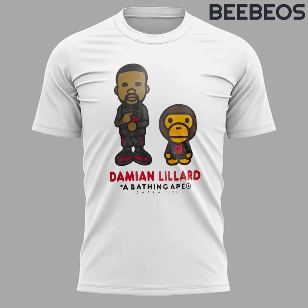 Damian Lillard x Bape Tee