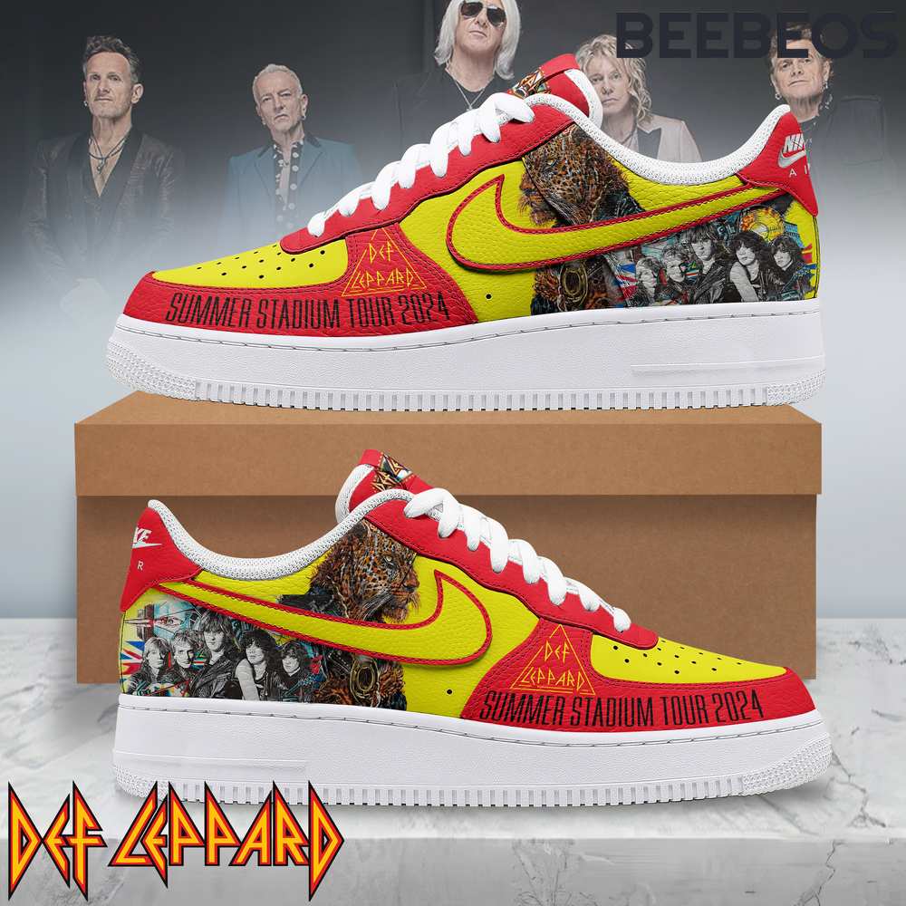 Def Leppard Summer Stadium Tour 2024 Air Force 1