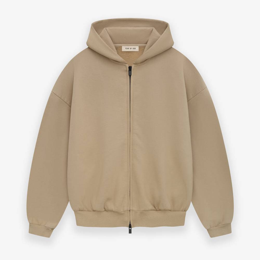 Fear of God Zip Up Hoodie Camel