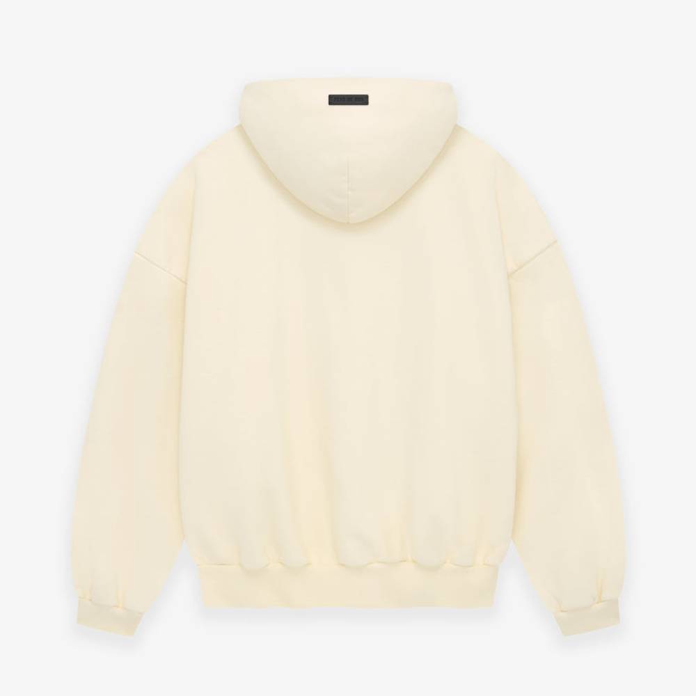 Fear of God Zip Up Hoodie Cream