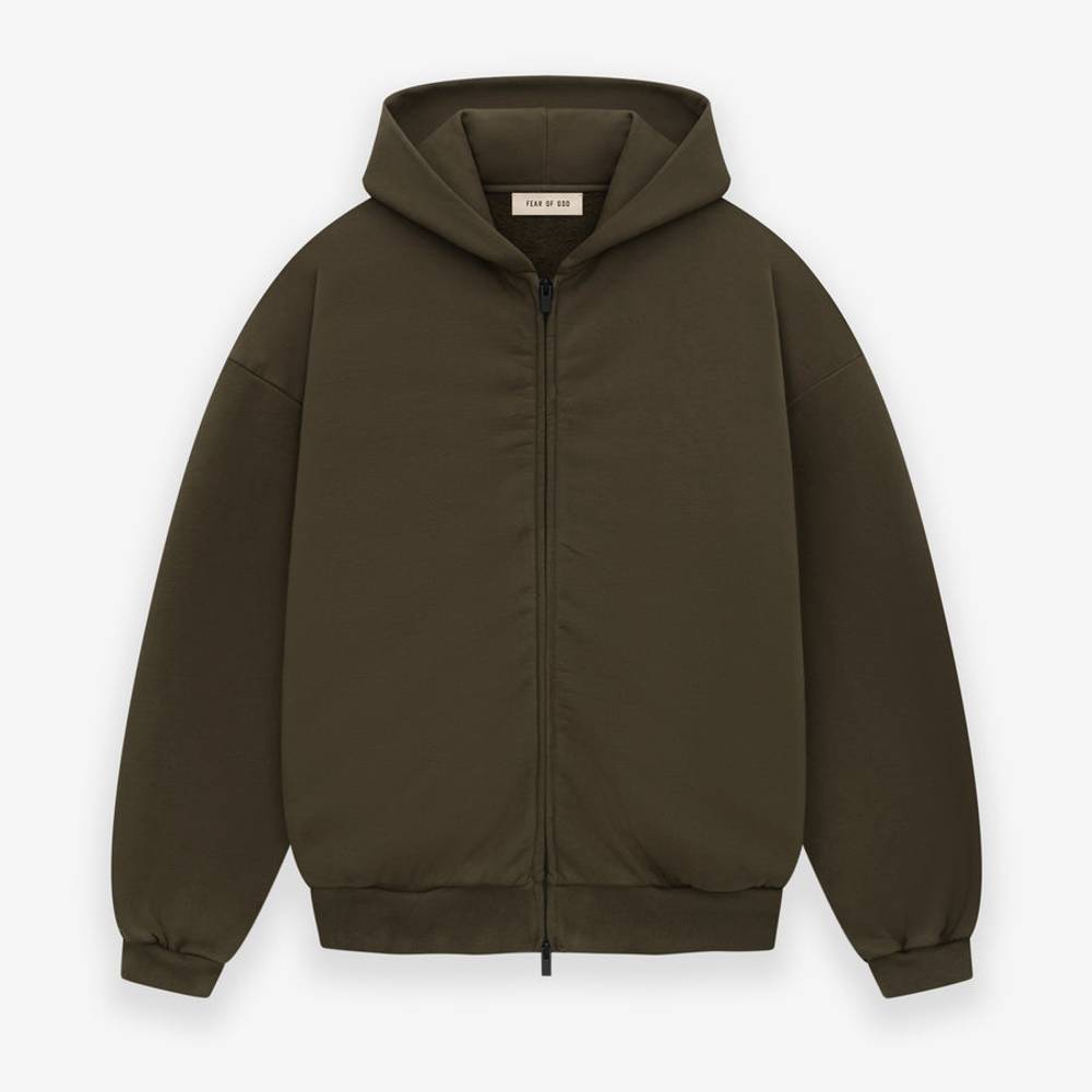 Fear of God Zip Up Hoodie Cream