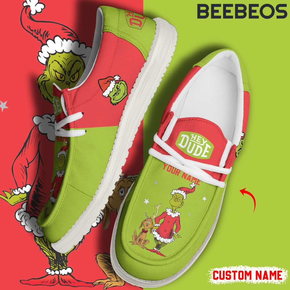 Grinch Christmas HD Shoes