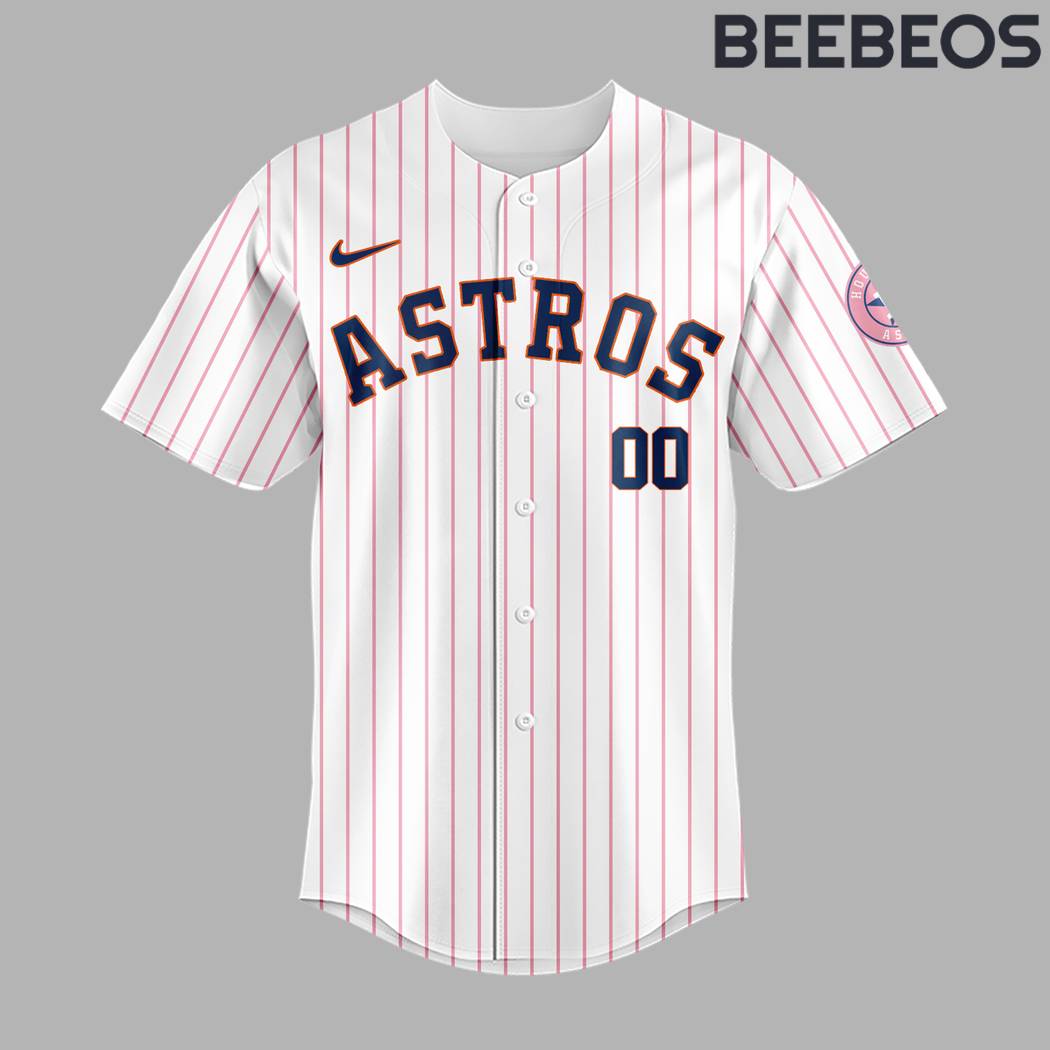 Houston Astros x Hello Kitty Night Baseball Jersey