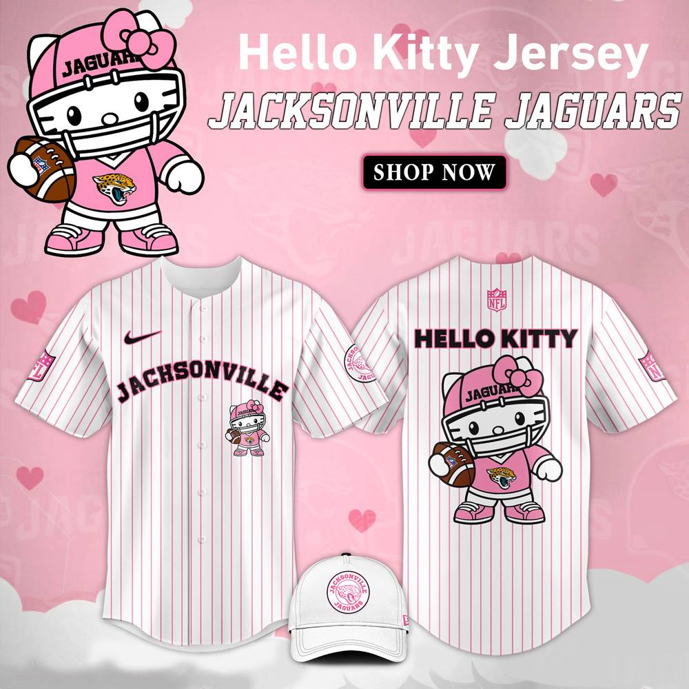 Kansas City Chiefs NFL Hello Kitty Stripes Jersey