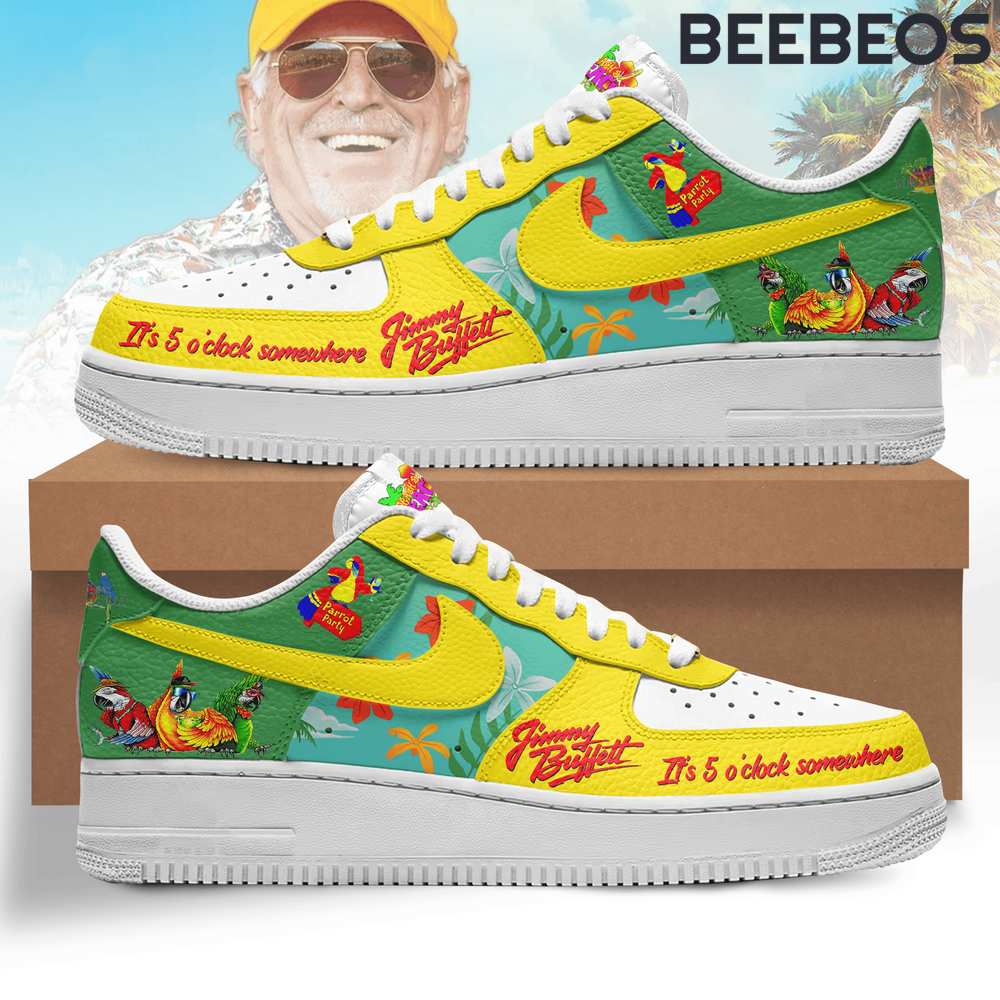 Jimmy Buffett Parrot Party Air Force 1