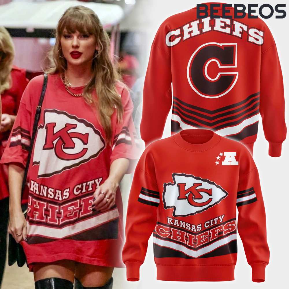 Kansas City Chiefs x Taylor Swift New Sweatshirt