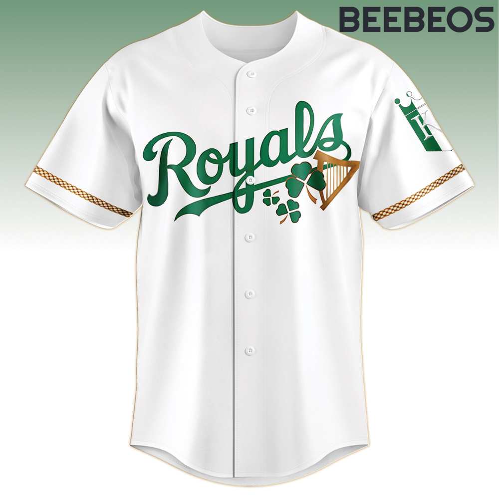 Kansas City Royals Irish Heritage Night Baseball Jersey