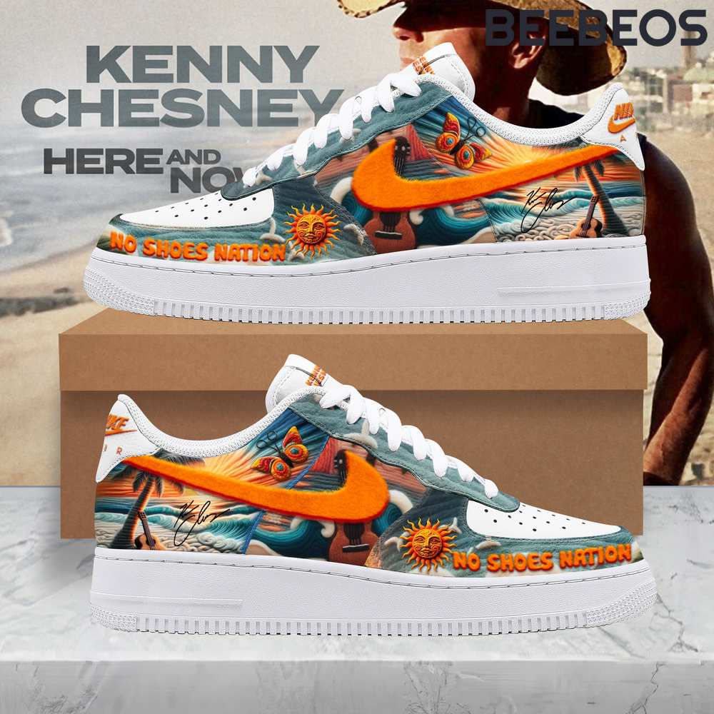 Kenny Chesney No Shoes Nation Air Force 1