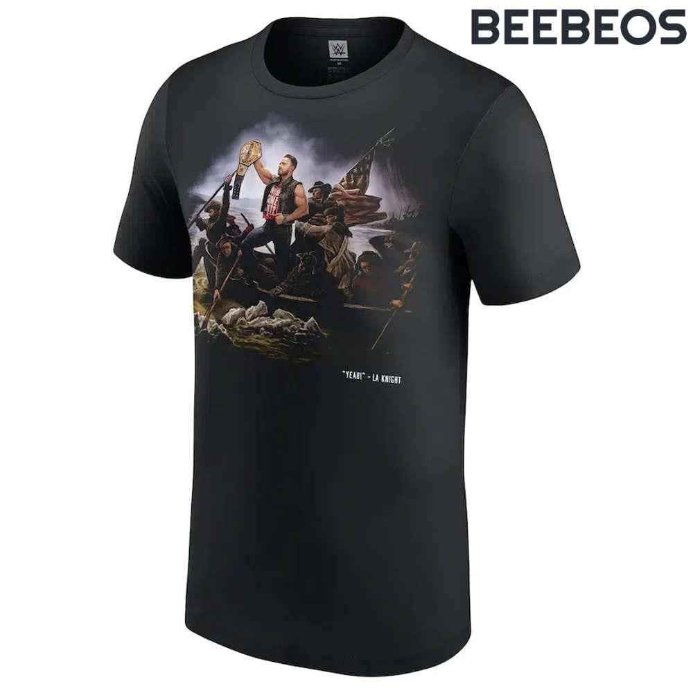 LA Knight Crossing The Delaware Tee