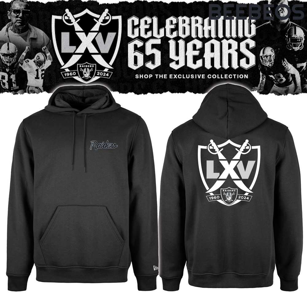 Las Vegas Raiders 65th Season Hoodie