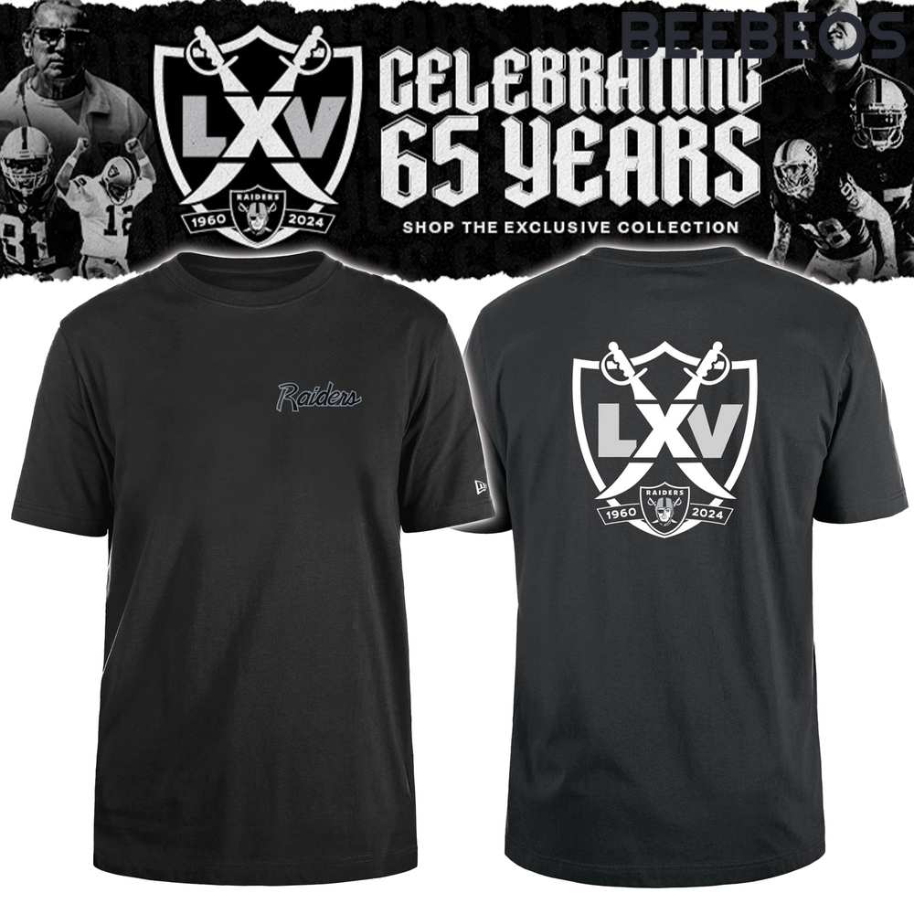 Las Vegas Raiders 65th Season Tee