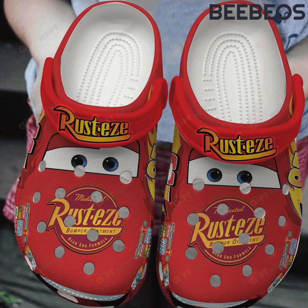 Lightning McQueen Cars Crocs Shoes