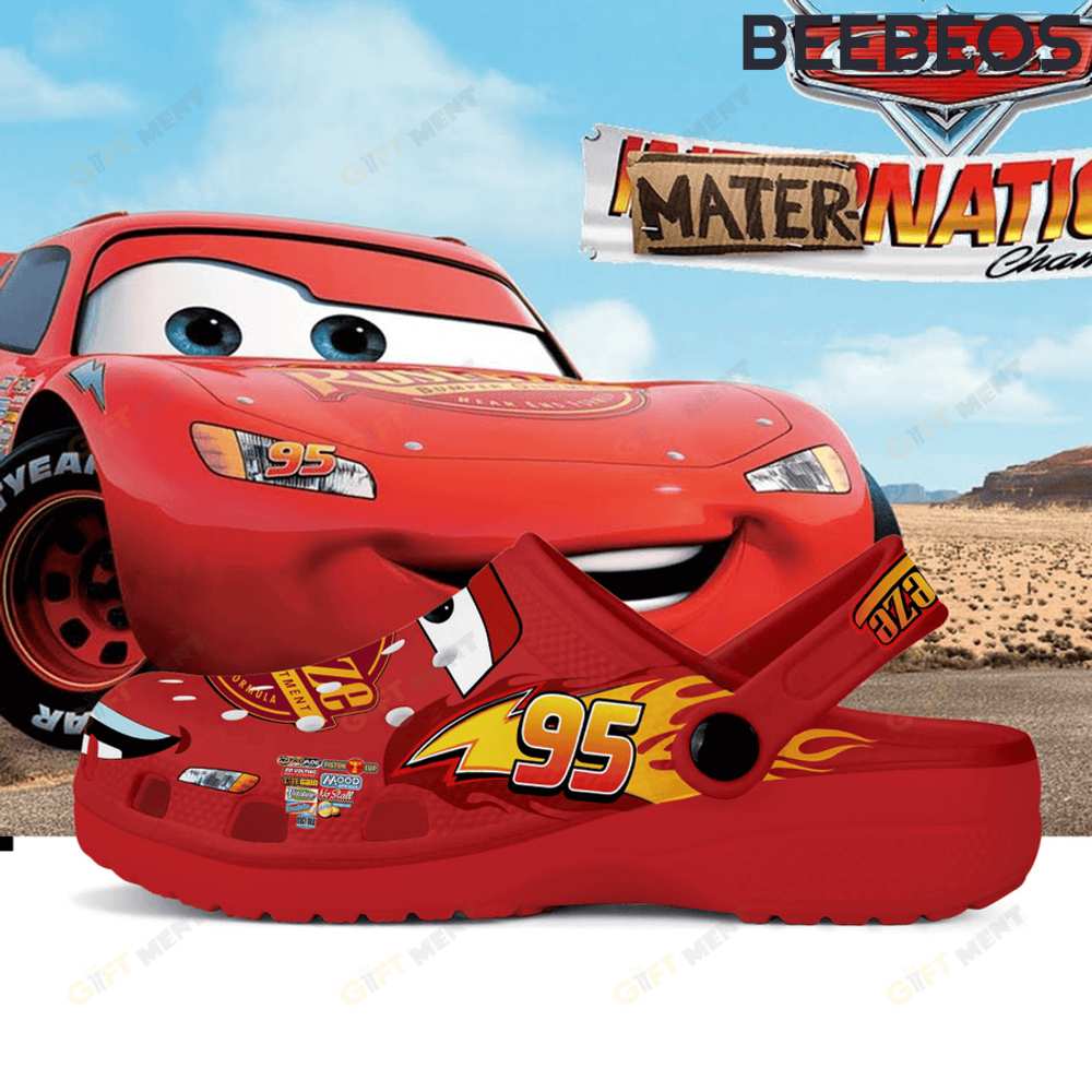 Lightning McQueen Cars Crocs Shoes