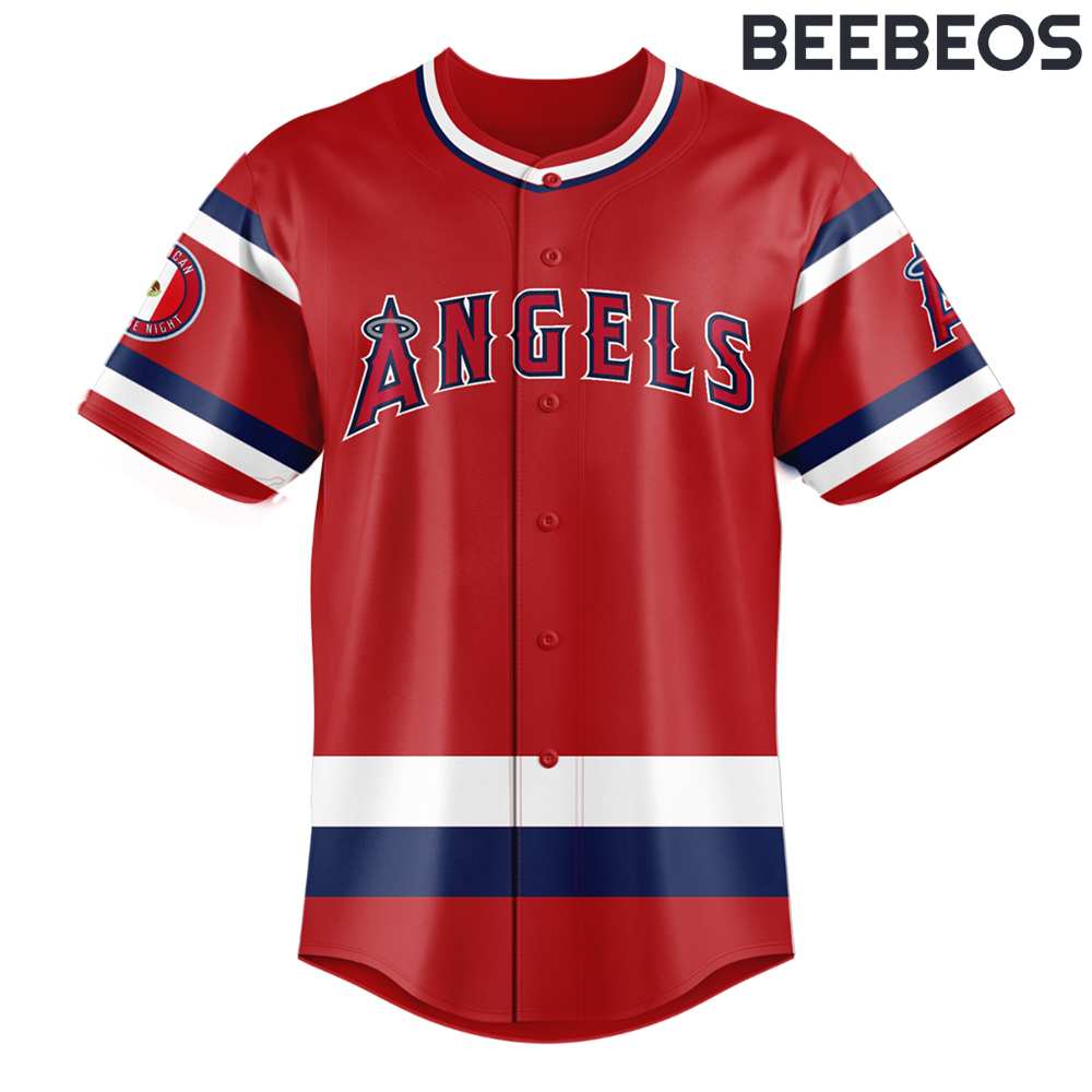 Los Angeles Angels Mexico Heritage Night Baseball Jersey