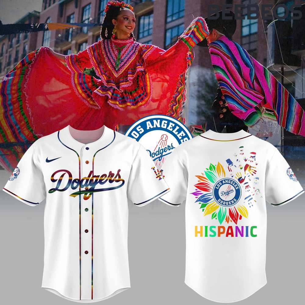 Los Angeles Dodgers Hispanic Heritage Month Baseball Jersey