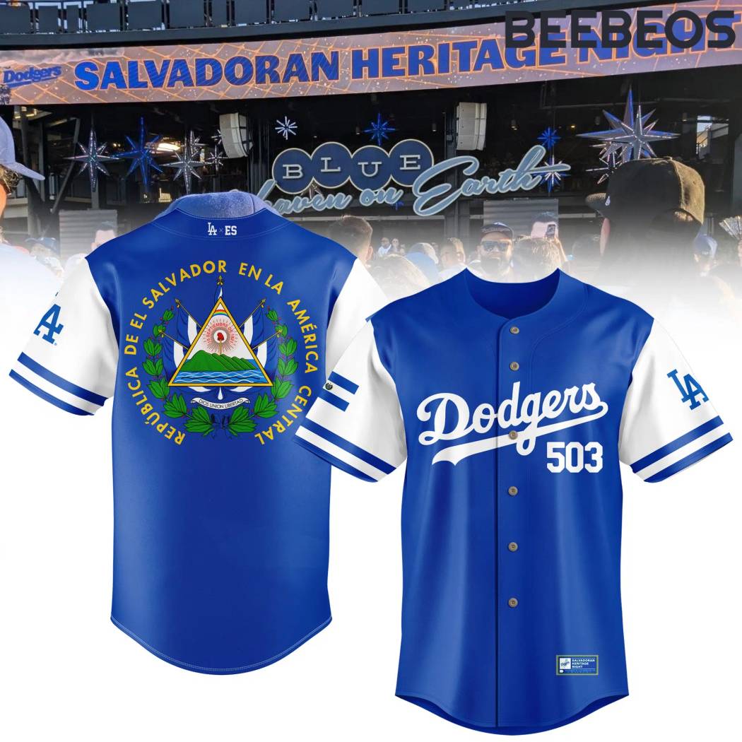 Los Angeles Dodgers Guatemalan Heritage Night Baseball Jersey