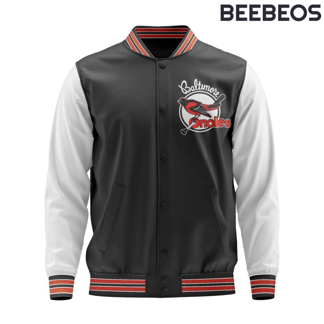 MLB Baltimore Orioles Vintage Baseball Jacket