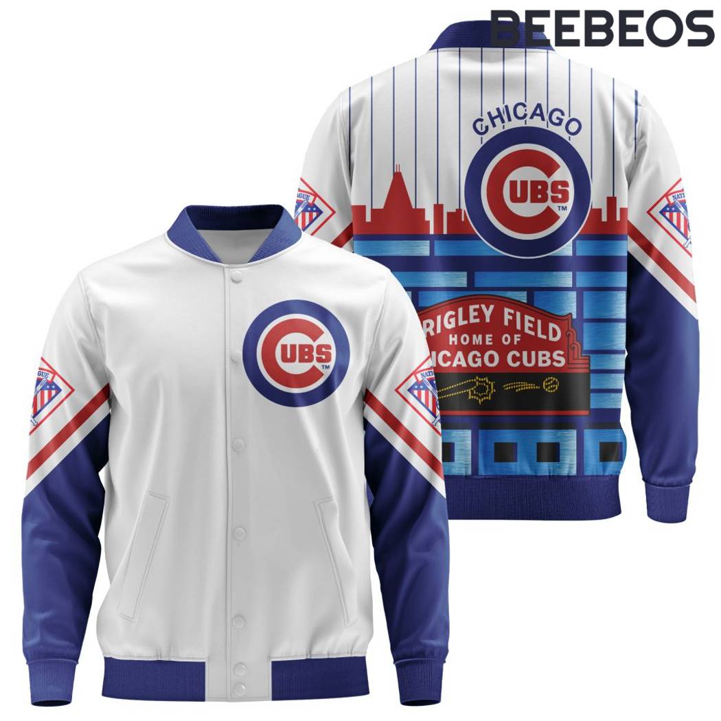 MLB Chicago Cubs Vintage Baseball Jacket