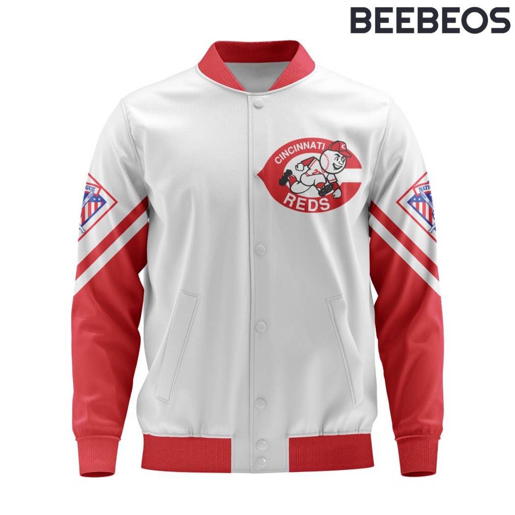 MLB Cincinnati Reds Vintage Baseball Jacket