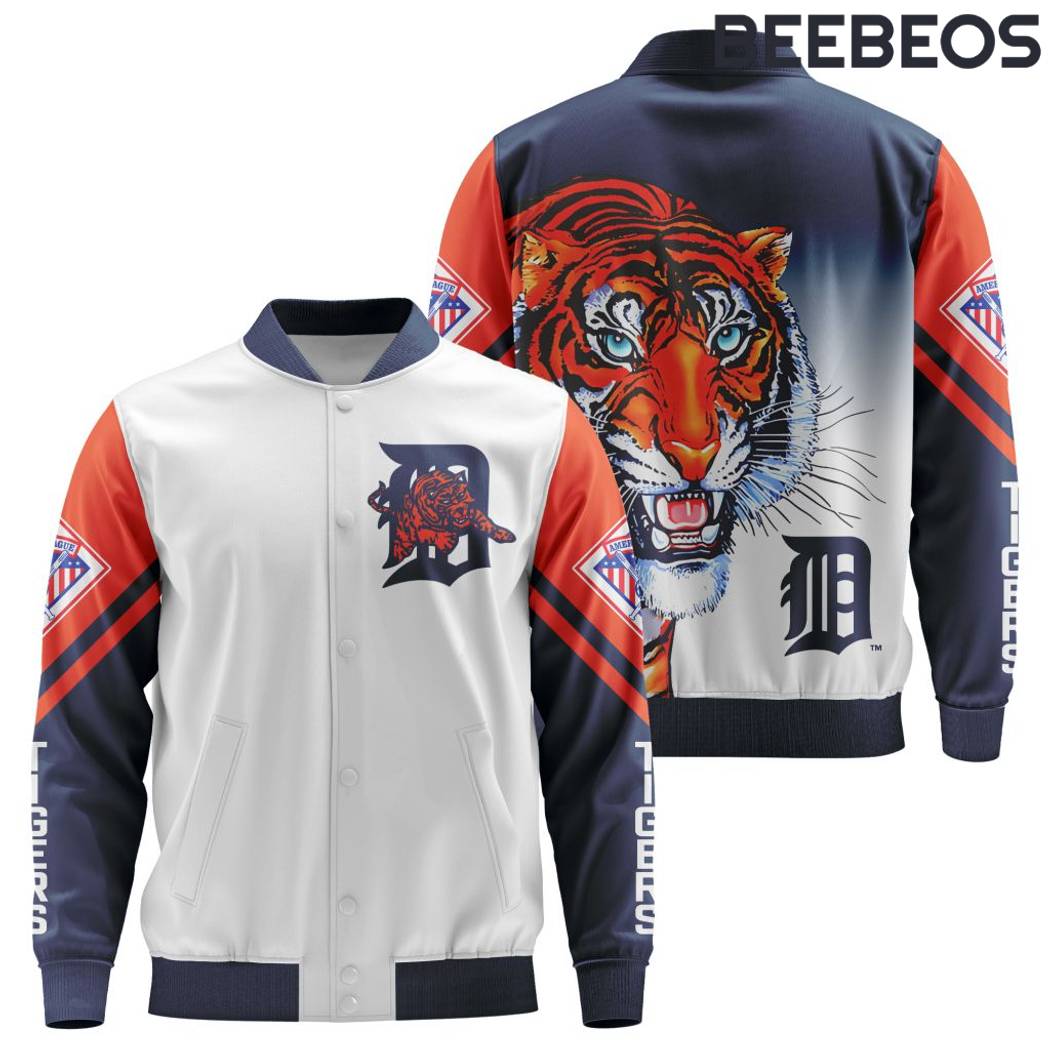 MLB Detroit Tigers Vintage Baseball Jacket