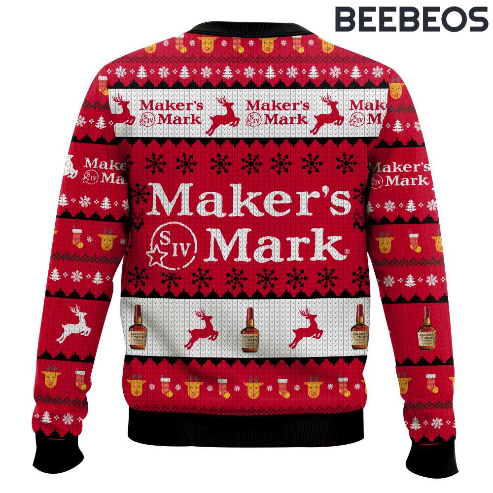 Maker’s Mark Ugly Christmas Sweater