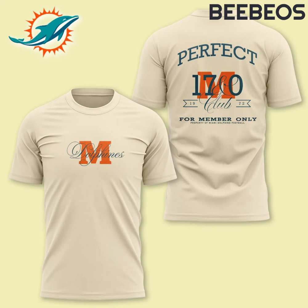 Miami Dolphins “The Perfect 17&0 Club” Shirt