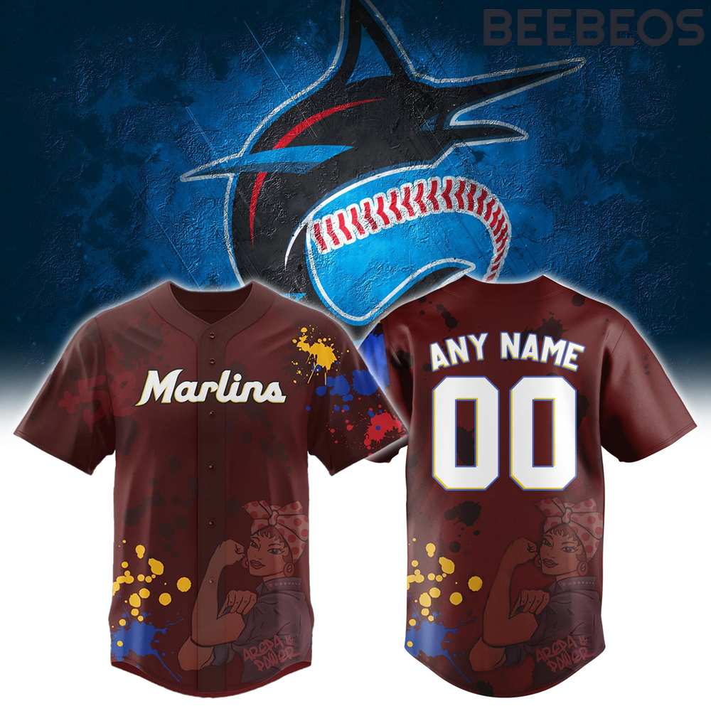 Miami Marlins x Puerto Rican Heritage 2024 Baseball Jersey