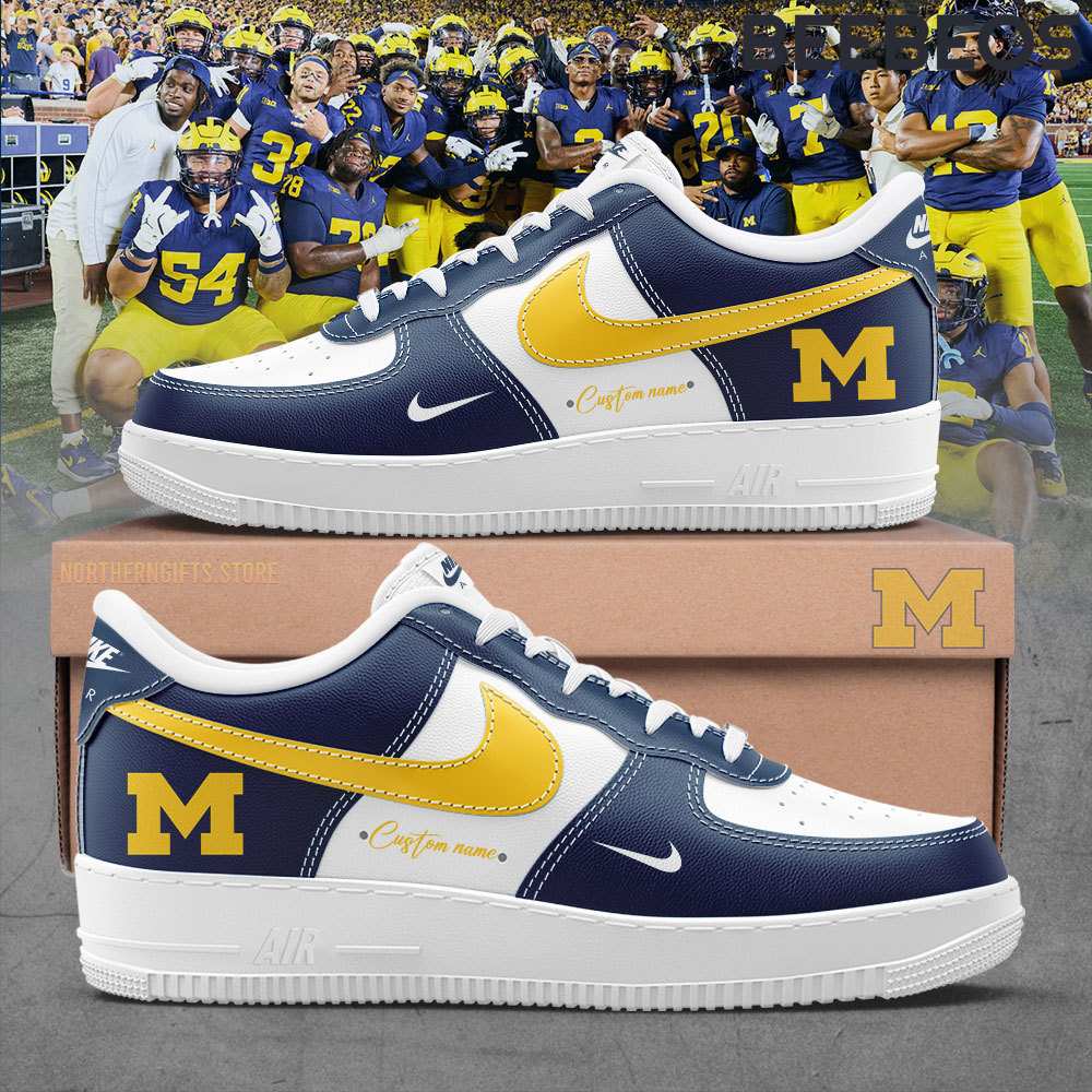 Michigan Wolverines NCAA Big10 Air Force 1