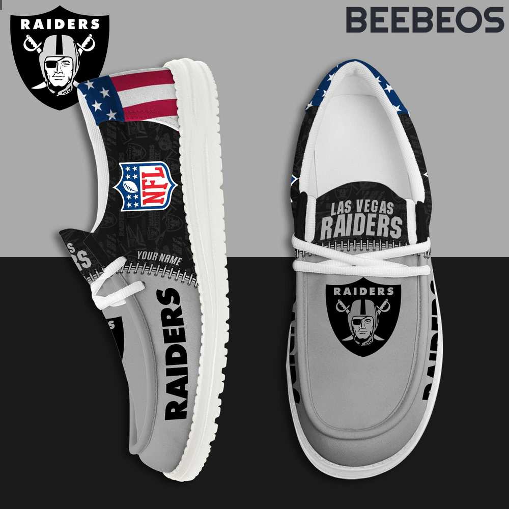 NFL Las Vegas Raiders Limited Edition HD Shoes