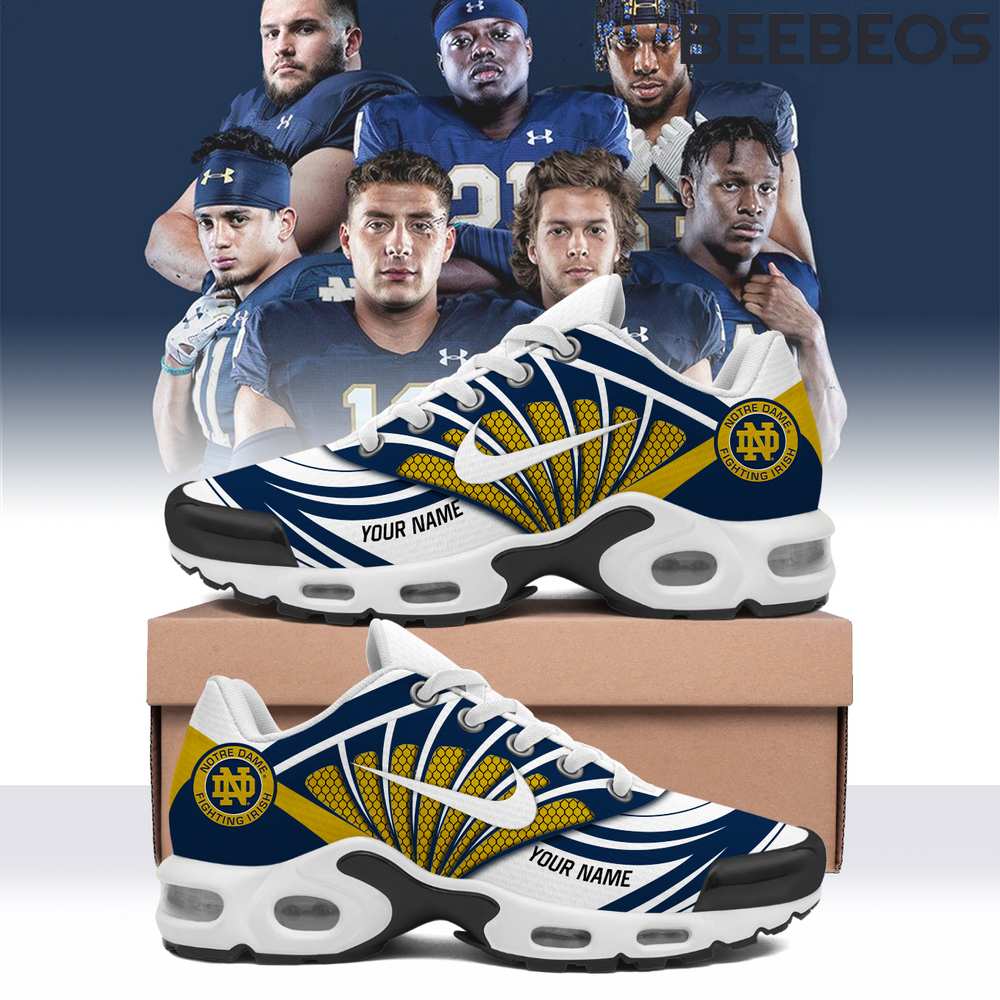 Notre Dame Fighting Irish Football Air Max Shoes