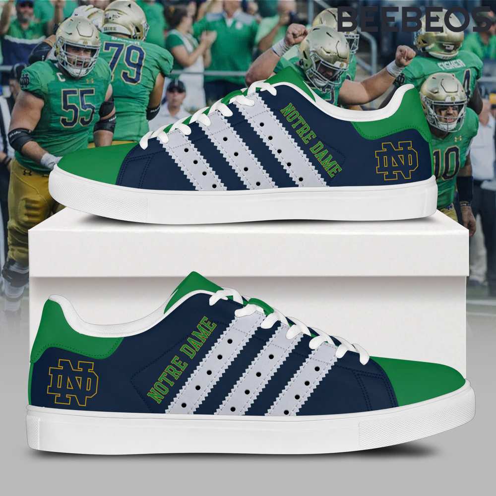 Notre Dame Fighting Irish Football Stan Smith Shoes